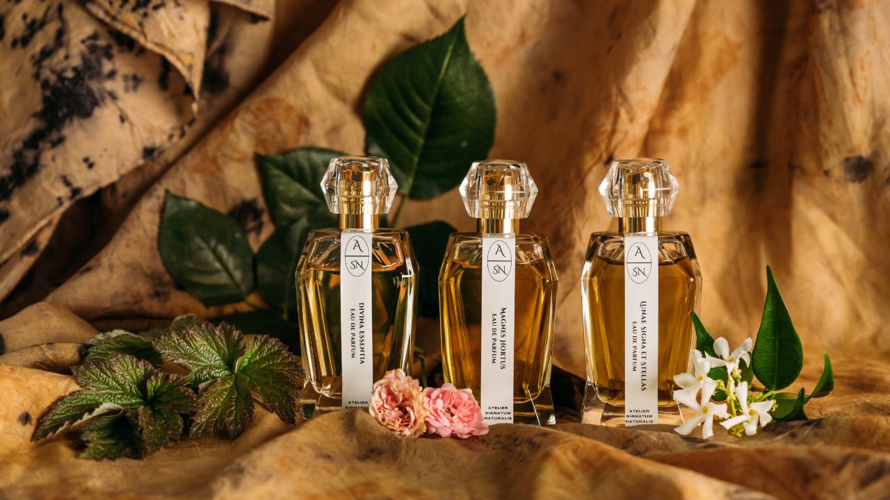 Handcrafted natural perfume 